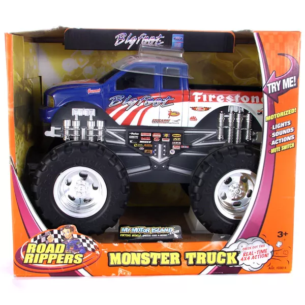 Road Rippers óriás Monster Truck - Big Foot autó 36 cm
