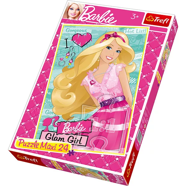 Barbie: 24 db-os maxi puzzle