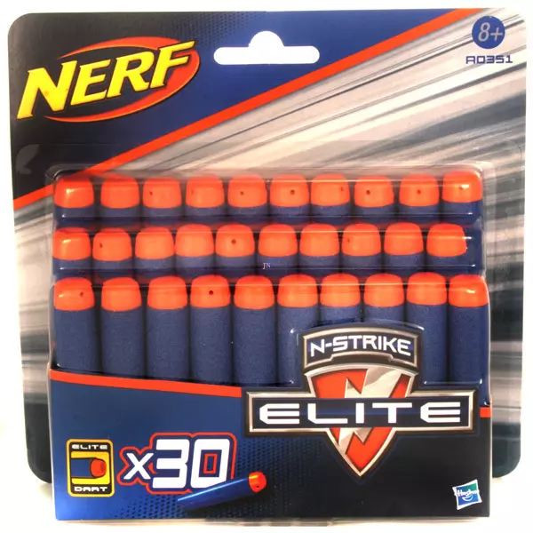 NERF N-Strike Elite: Set muniţie albastră de rezervă - 30 buc.