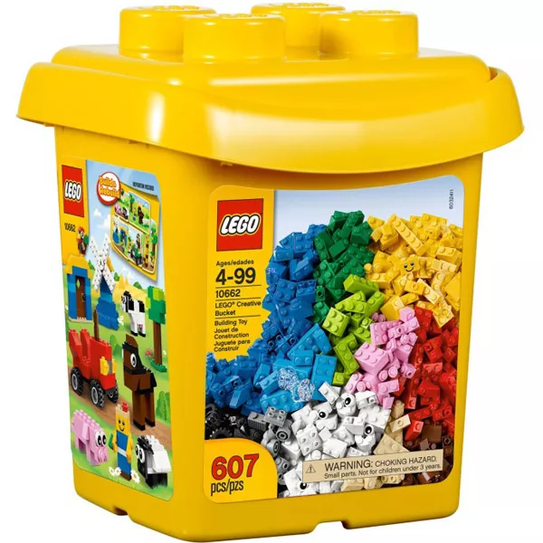 LEGO ELEMEK: Kreatív építő vödör 10662