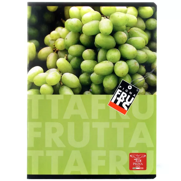 Fruits gyümölcsös A5-ös füzet - sima - szőlő 20-32