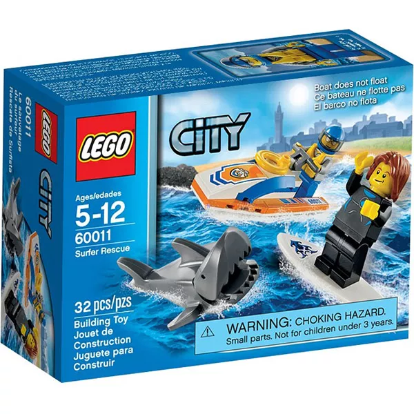 LEGO CITY: A szörfös megmentése 60011