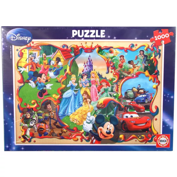 Disney mesehősök 1000 db-os puzzle