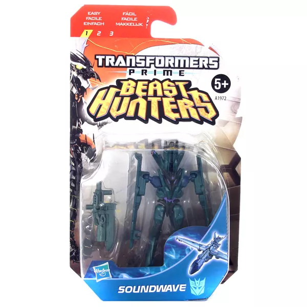 Transformers: Beast Hunters mini robotok - Soundwave