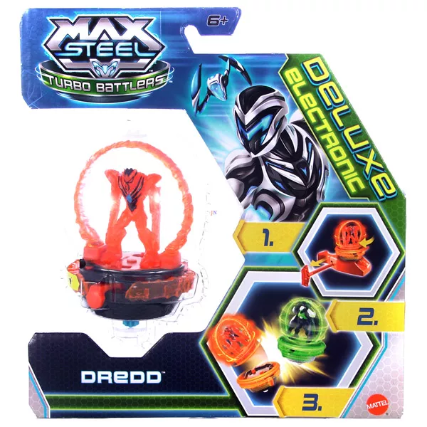 Max Steel: Turbo Battlers elemes pörgettyű - Miles Dredd