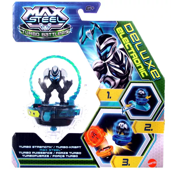 Max Steel: Turbo Battlers elemes pörgettyű - Turbo Strength Max Steel