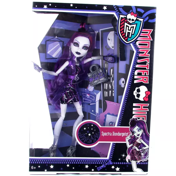 Monster High: Bulizós babák - Spectra Vondergeist kiegészítőkkel
