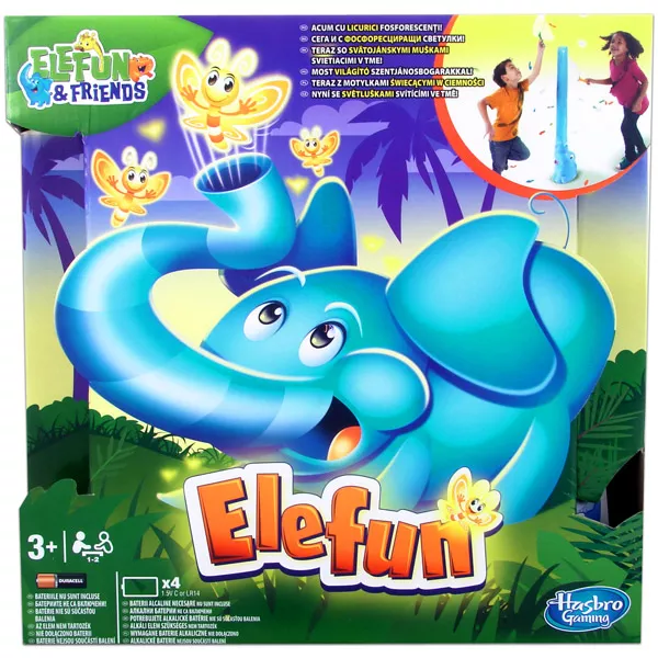 Elefun - Szentjánosbogár fújó elefánt társasjáték