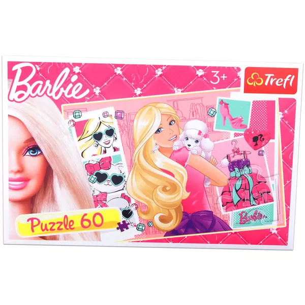 Barbie: Barbie és a kutyája 60 db-os puzzle