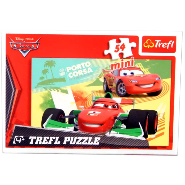 Verdák 2 - McQueen és Francesco 54 db-os miniatűr puzzle