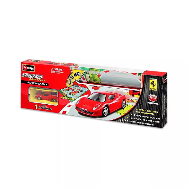 Bburago: Ferrari játékszőnyeg 1:43