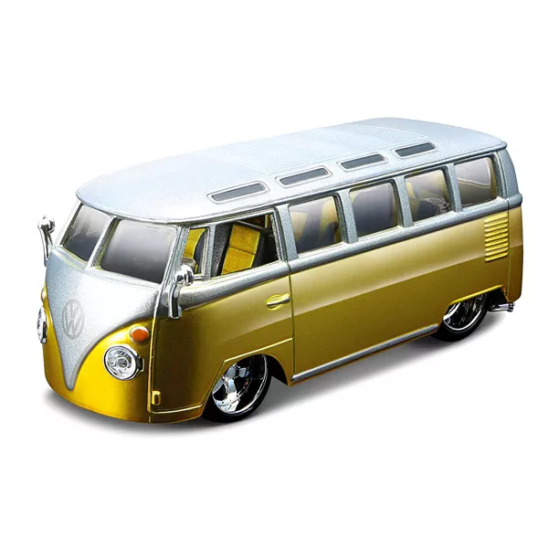 Bburago Volkswagen Van Samba autómodell 1:32
