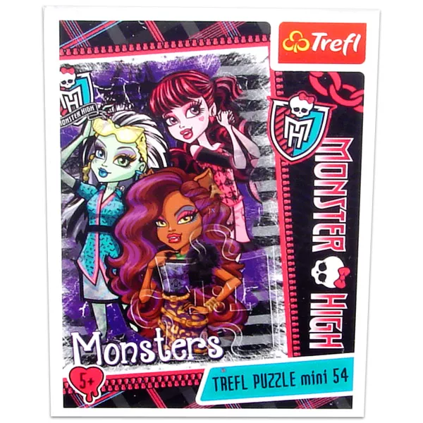 Monster High: 54 db-os miniatűr puzzle - Csoportkép