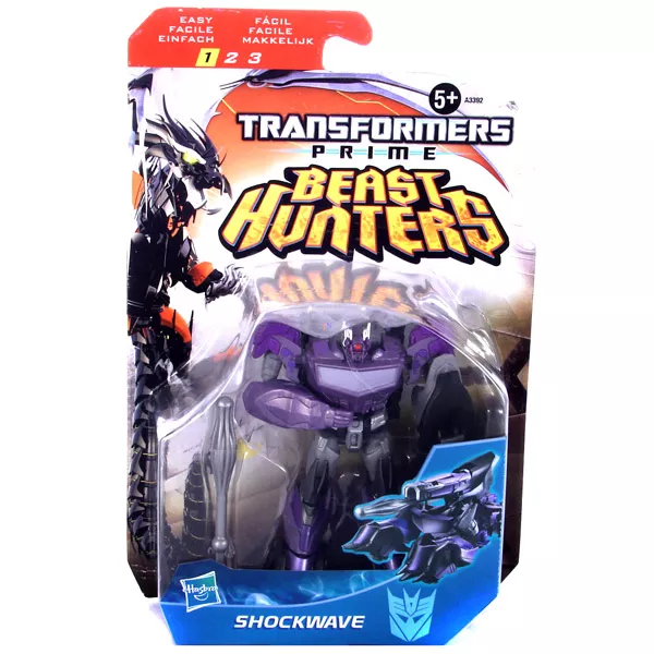 Transformers: Beast Hunters kis robotok - Shockwave