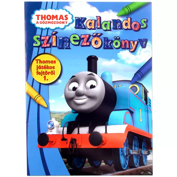 Thomas: Kalandos színezőkönyv