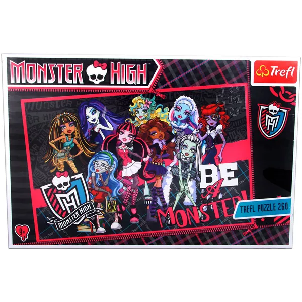 Monster High: Szörnysuli - 260 db-os puzzle