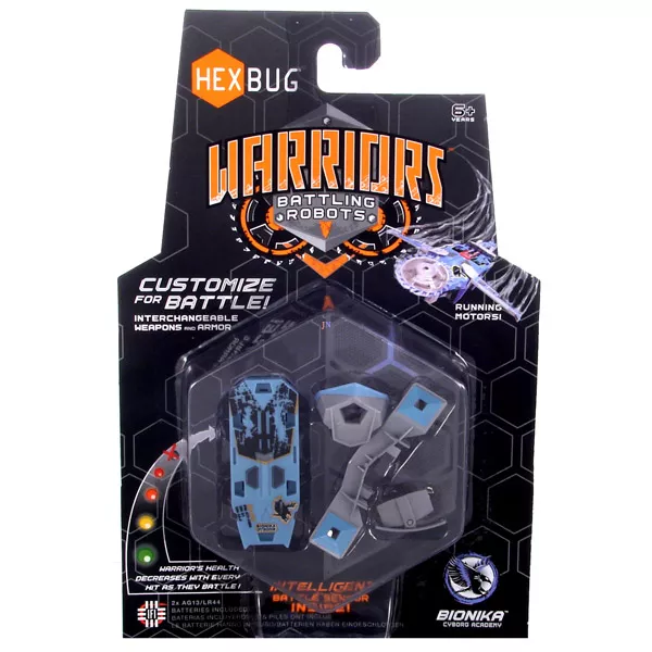 Hexbug Warriors: Bionika harcos kék bogár
