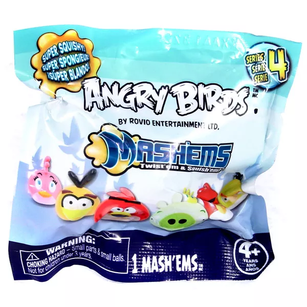 Angry Birds: Mashems meglepetés kis gumilabda