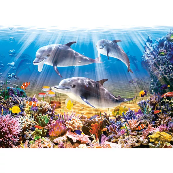 Delfinek a tenger mélyén 500 db-os puzzle