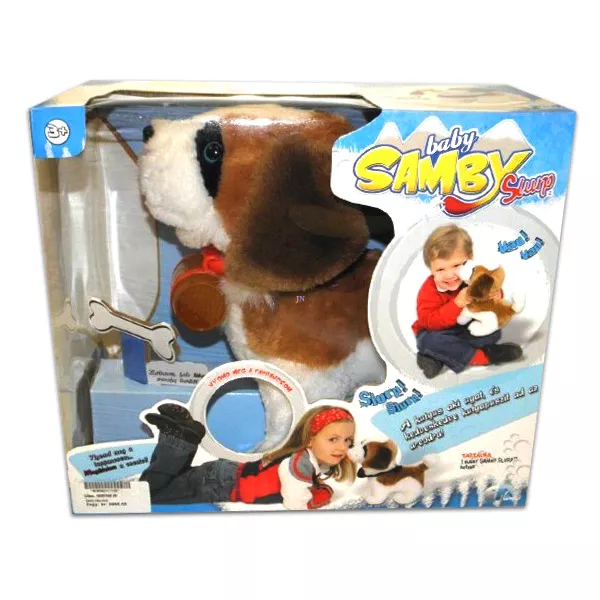Samby Slurp interaktív bernáthegyi kutya