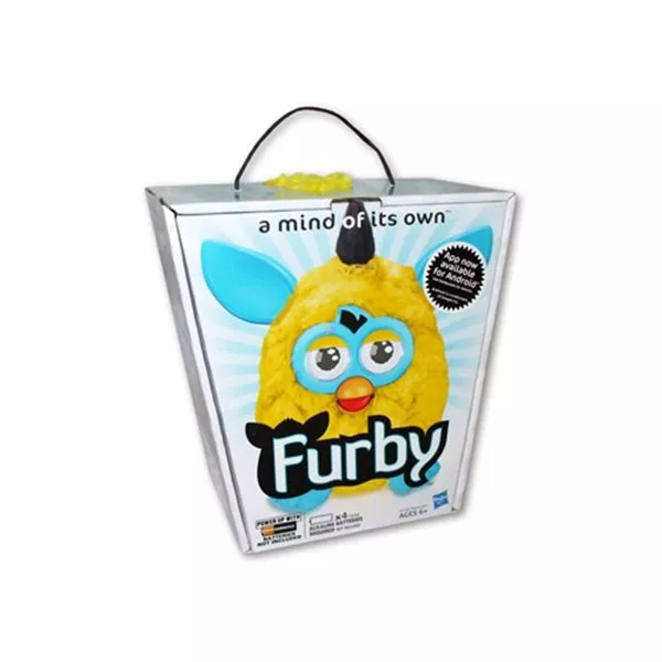 Furby Cool interaktív sárga plüssfigura
