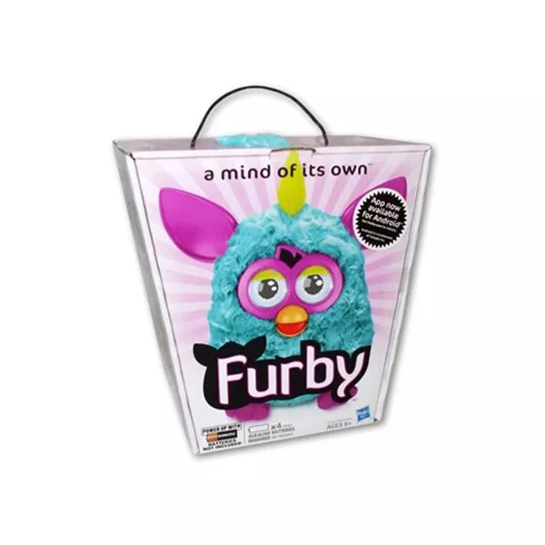 Furby Cool interaktív világoskék plüssfigura