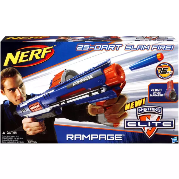 NERF N-Strike Elite: Rampage szivacslövő puska