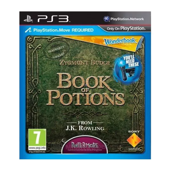 Book of Potions Varázskönyv Wonderbook kiegészítővel - PlayStation 3