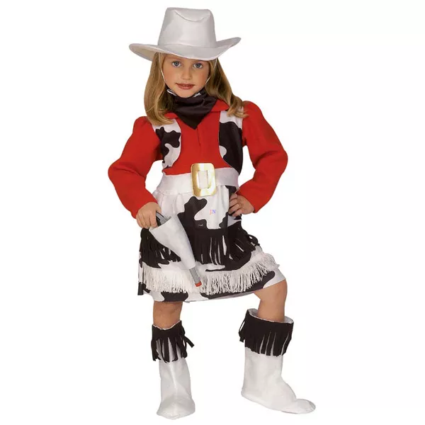 Cowboylány jelmez - 110 cm-es méret