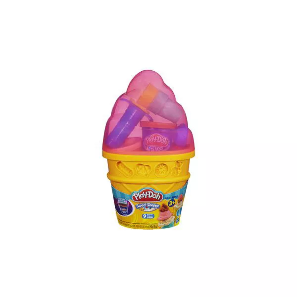 Play-Doh fagyi tégelyes gyurmakészlet - rózsaszín