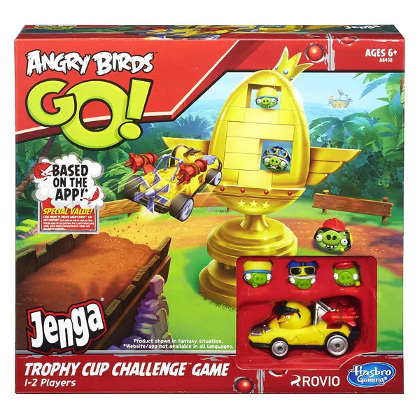 Angry Birds GO: Jenga trófea társasjáték