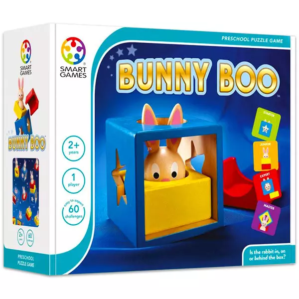 Bunny Boo - joc de reflecţie cu instrucţiuni în lb. maghiară și engleză