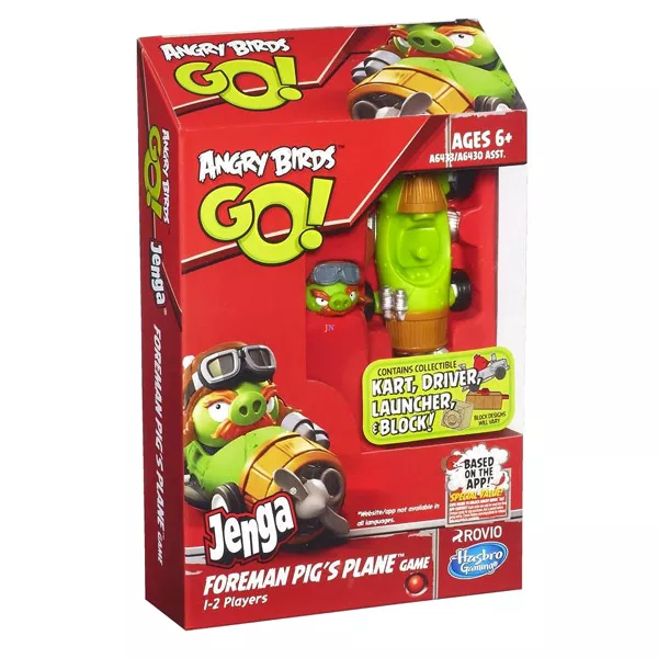 Angry Birds GO: Jenga malac nagypapa autóval