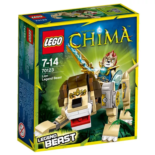 LEGO CHIMA: Legendás Vad Oroszlán 70123