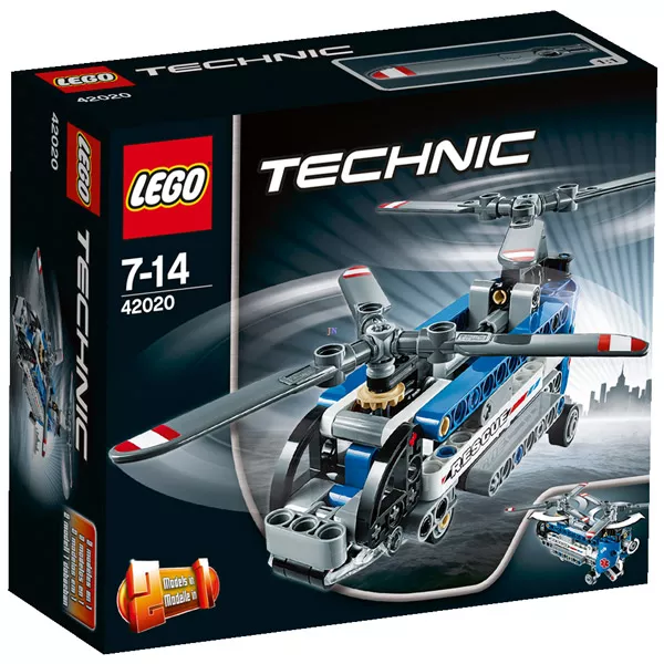 LEGO TECHNIC: Ikerrotoros helikopter 42020