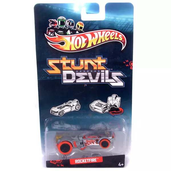 Hot Wheels: Stunt Devils kaszkadőr autók - Rocketfire kisautó