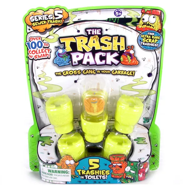 Trash Pack: Kukabúvárok 5. évad - 5 db-os készlet