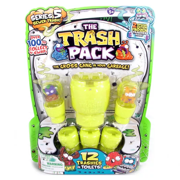 Trash Pack: Kukabúvárok 5. évad - 12 db-os készlet