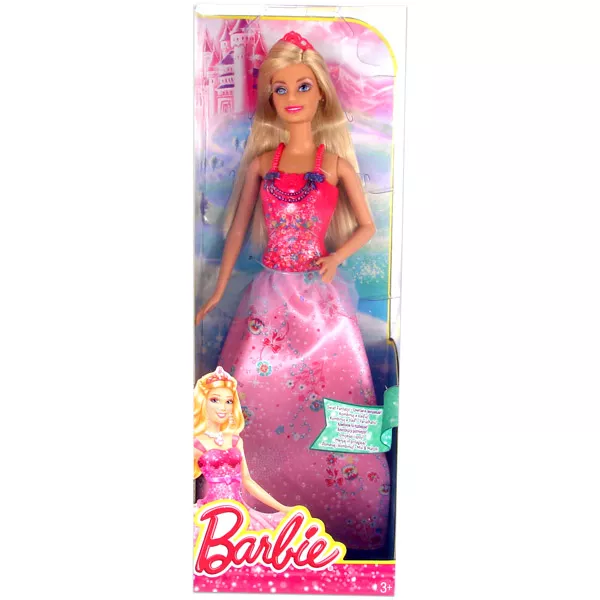 Barbie: Tündérmese hercegnők - rózsaszín Barbie