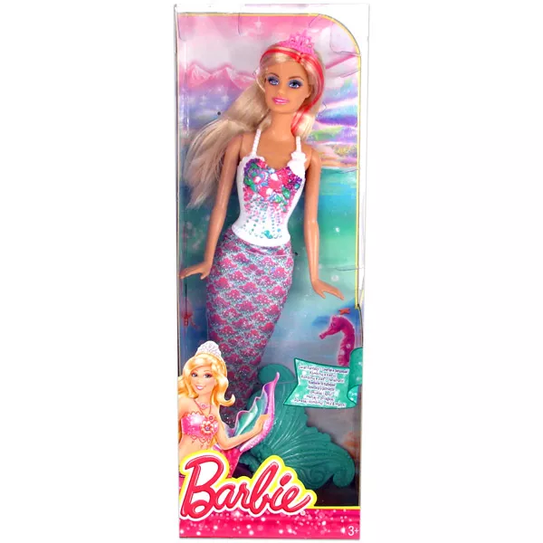 Barbie: Tündérmese sellők - fehér Barbie