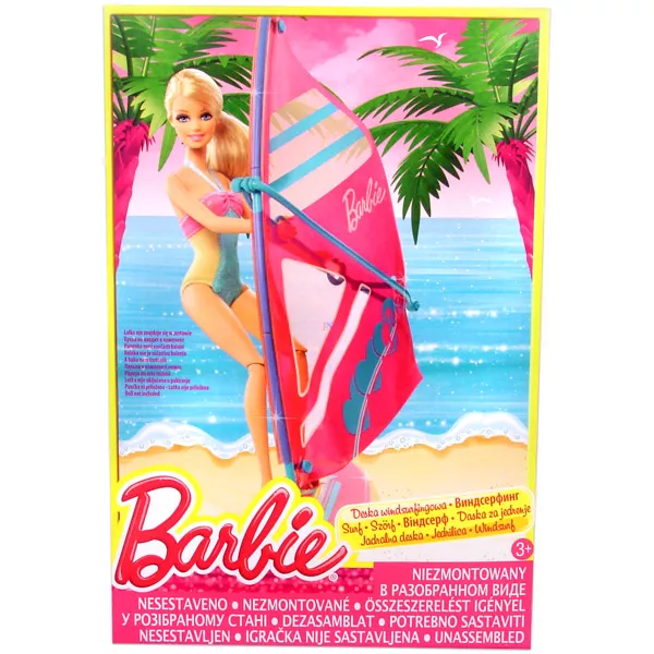 Barbie: Rózsaszín vitorlás szörfdeszka