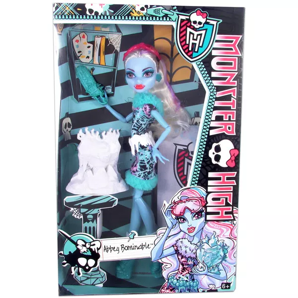 Monster High: Művész tanonc babák - Abbey Bominable