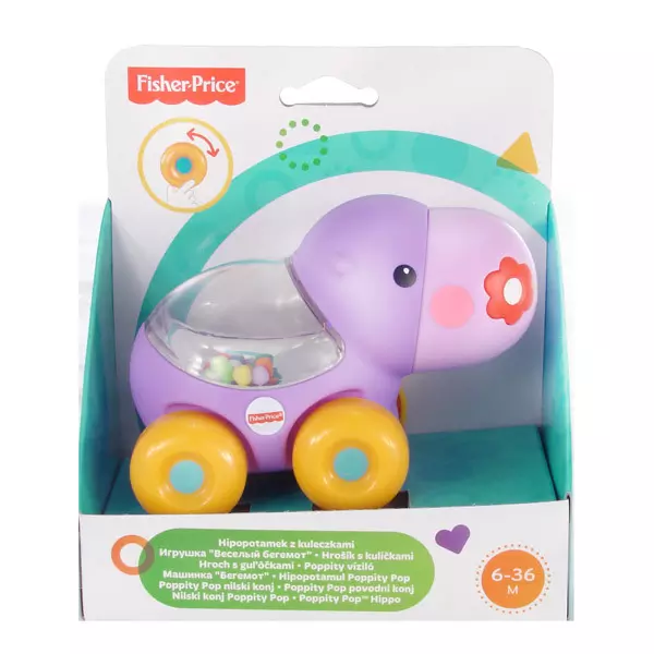 Hipopotamul Poppity Pop jucărie bebeluş
