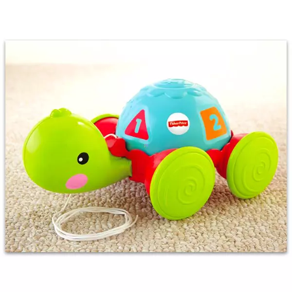 Broască ţestoasă cu roţi jucărie bebeluş