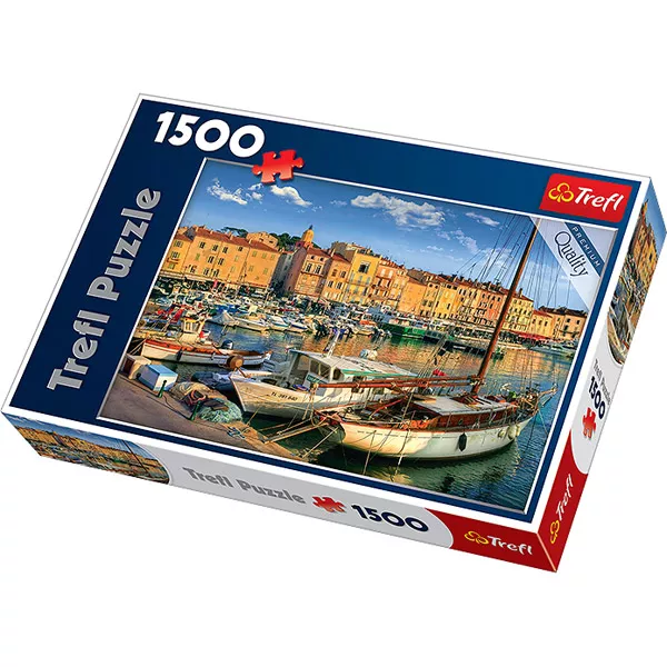 Saint-Tropez öreg kikötője 1500 db-os puzzle
