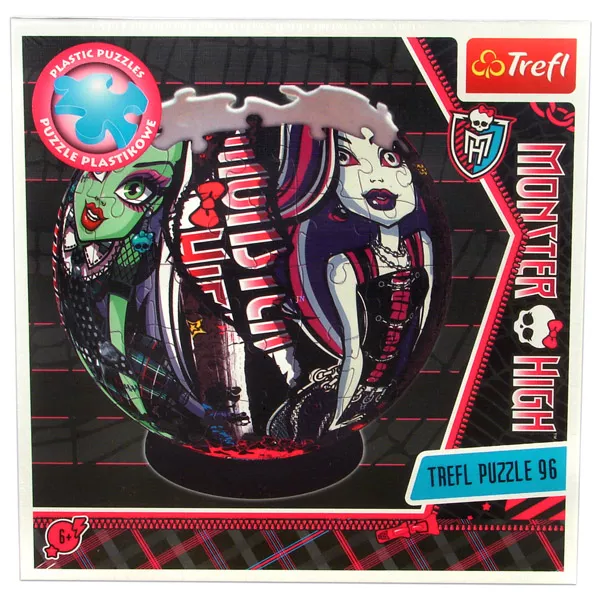 Monster High: Szörnysuli 96 db-os gömbpuzzle 1