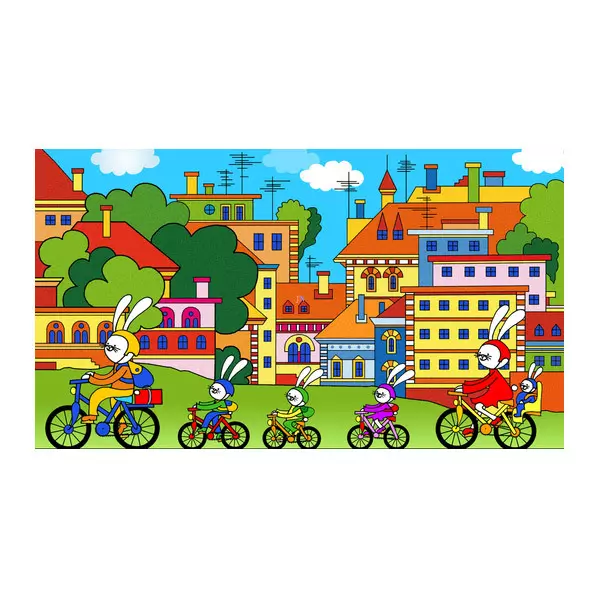 Bartos Erika: Recorrido en bicicleta por la isla Pipiter - película en diapositivas en húngaro