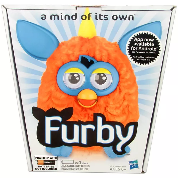 Furby Hot interaktív narancssárga plüssfigura