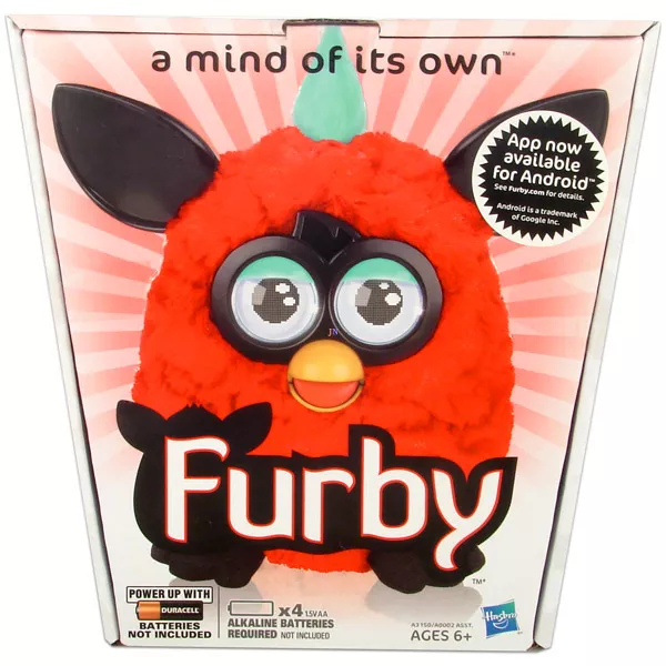 Furby Hot interaktív piros plüssfigura
