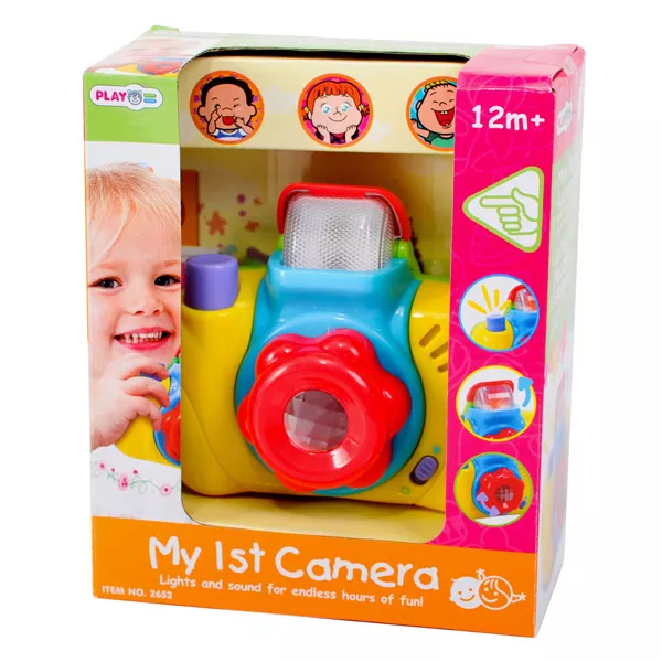 Primul meu aparat foto - jucărie pentru bebeluşi